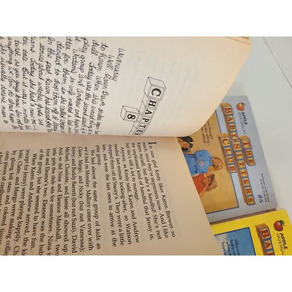 The Babysitters Club Books #5-8 by‎ Ann M Martin paperback 1987 Scholastic - Picture 7 of 7